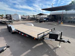 P.J. Trailers 20x83x4" Channel Tandem Axle, 7K GVWR, Carhauler Stock #PPJ10993 - Thumbnail 1