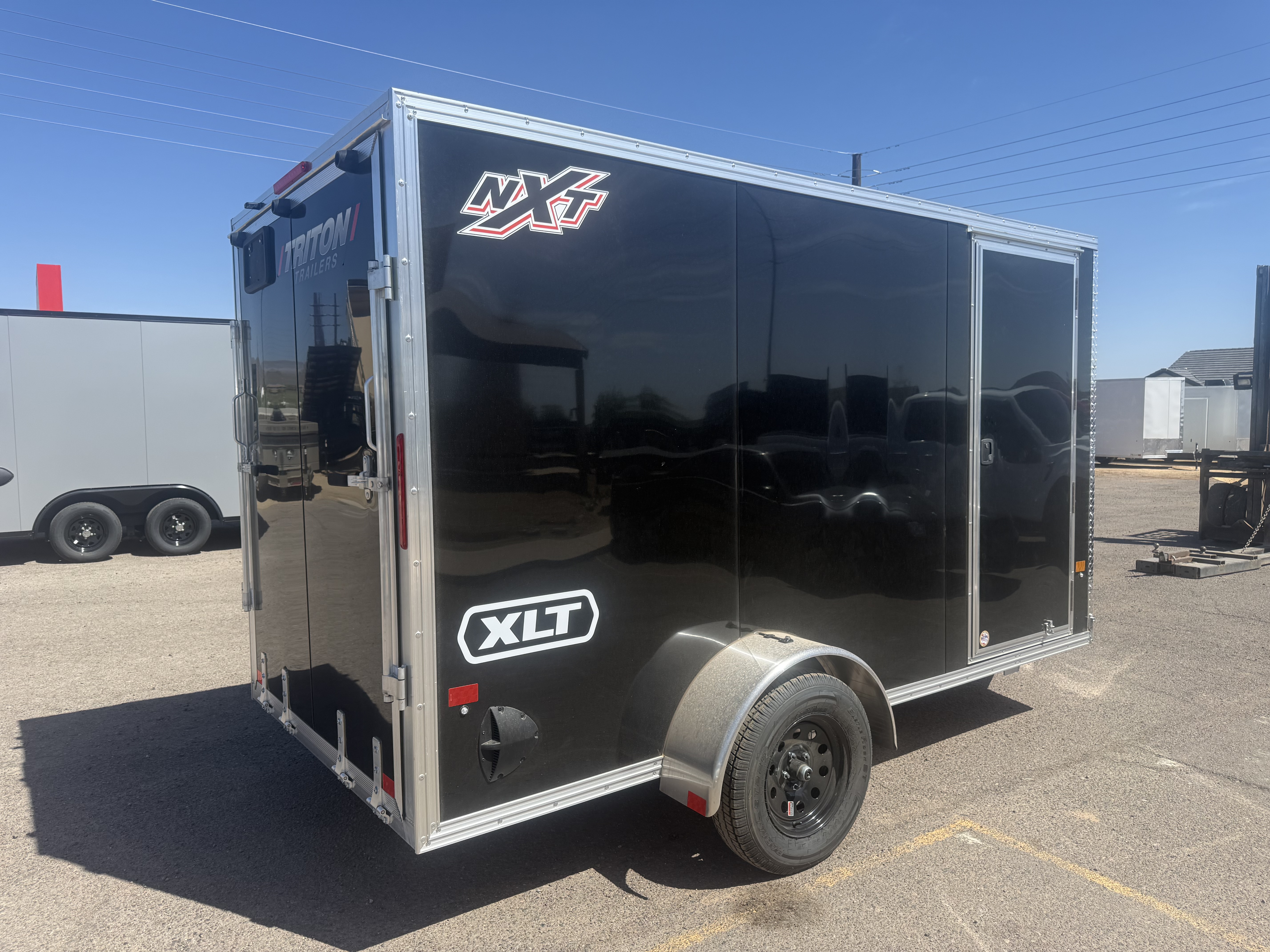 Alcom 12x6 All Aluminum NXT Enclosed, 3K GVWR, Limited Edition, Ramp Door - Stock #ALC223 - Image 4 of 8