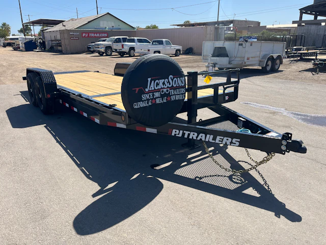 PJ Trailers 20'x84" 6" Channel Equipment Tilt Trailer (T6)