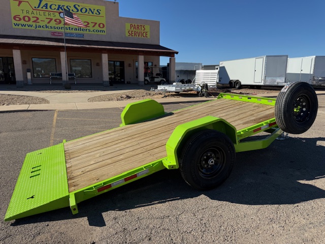 Norstar 12x80 IronBull Single Axle, 7K GVWR, Tilt - Stock #NS556 - Image 1 of 7