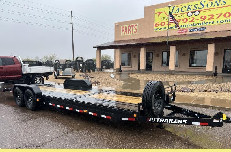 P.J. Trailers 22x83" Equipment Tilt, 14K GVWR, 14PLY, Blackwood Deck - Stock #PPJ10958 - Image 1 of 6