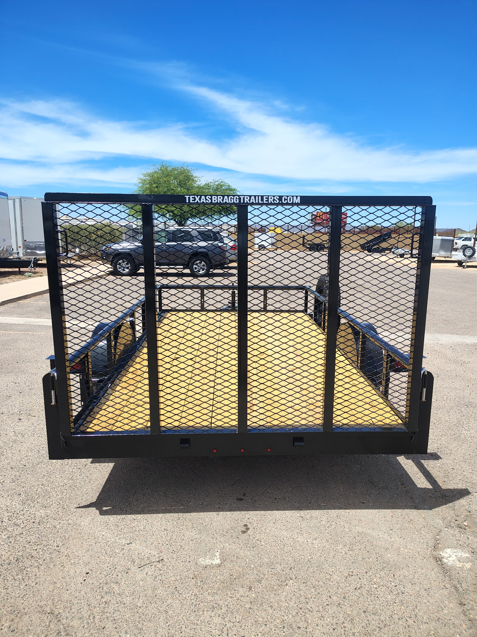 Texas Bragg 12x72 Utility Single Axle, 3K GVWR - Stock #TXB008 - Image 4 of 6