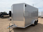 Alcom 12x6 All Aluminum NXT Enclosed, 3K GVWR, Side Door, Ramp Door Stock #ALC262 - Thumbnail 5