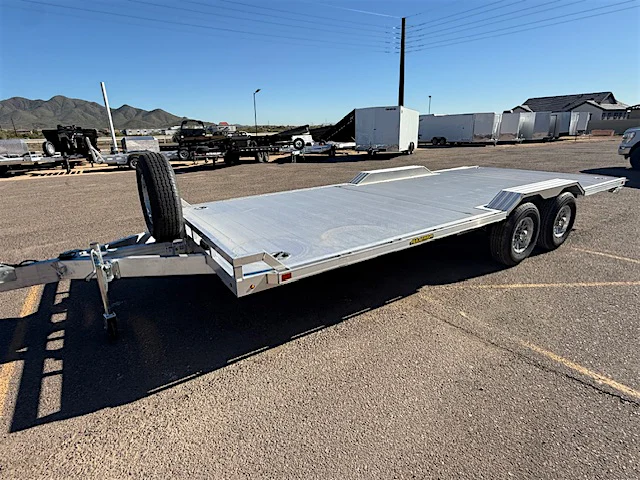 Aluma 20x102" All Aluminum Wide Body, 10K GVWR, Heavy Tandem Axle, Drive-Over-Fenders (WB20H-TA-EL-DOF-R-RR-RTD) - Stock #ALU304 - Image 9 of 10 Aluma 20x102" All Aluminum Wide Body, 10K GVWR, Heavy Tandem Axle, Drive-Over-Fenders (WB20H-TA-EL-DOF-R-RR-RTD) - Stock #ALU304 - Image 9 of 10