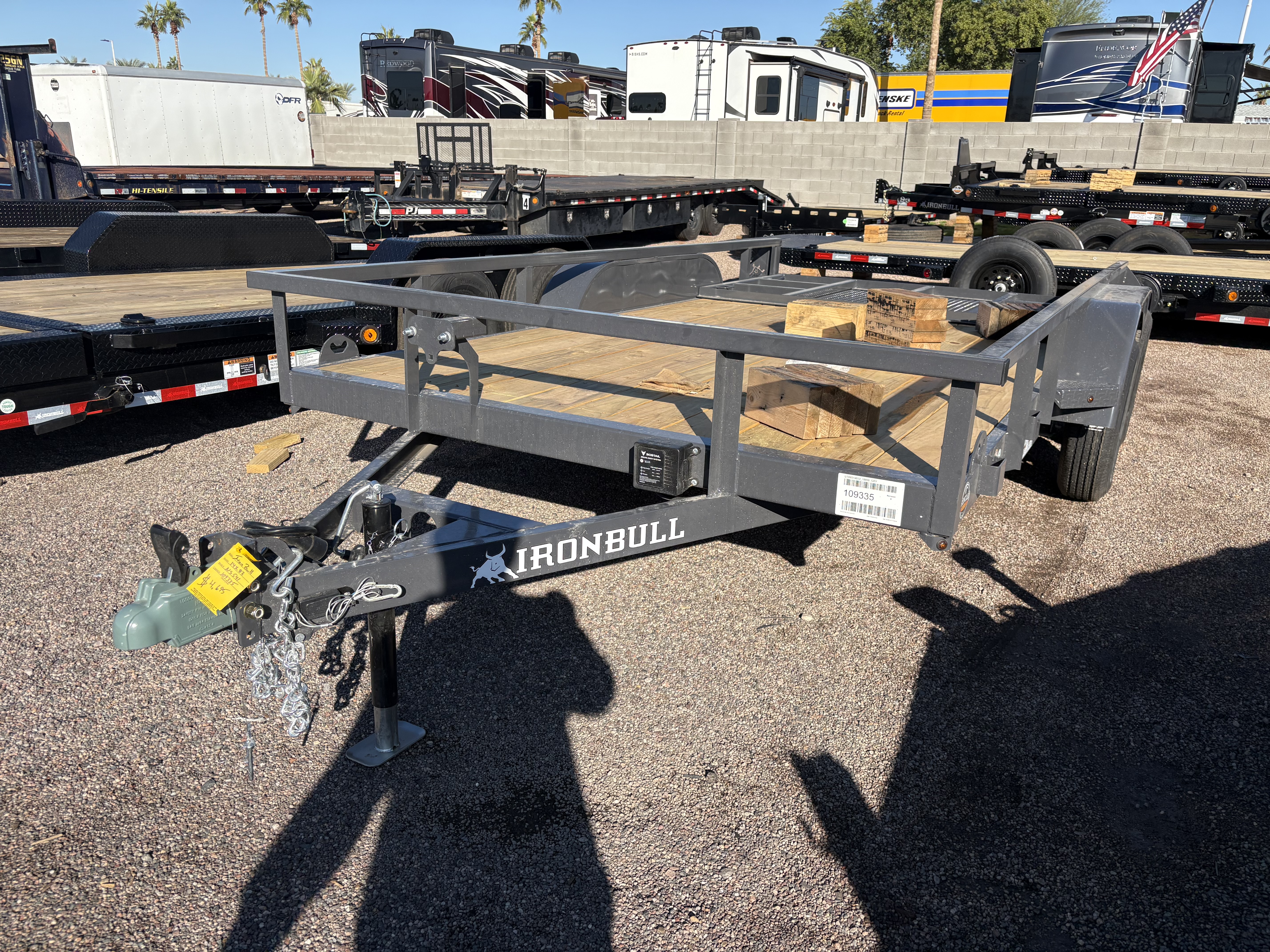 Norstar 14x83 IronBull Tandem Axle Utility, 7K GVWR - Stock #NS542 - Image 3 of 5