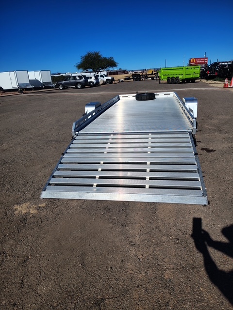 Aluma 15 X78" Aluminum, Single Axle w/ Elec. Brakes,  Bi-Fold Tailgate - Stock #USD8766 - Image 7 of 7