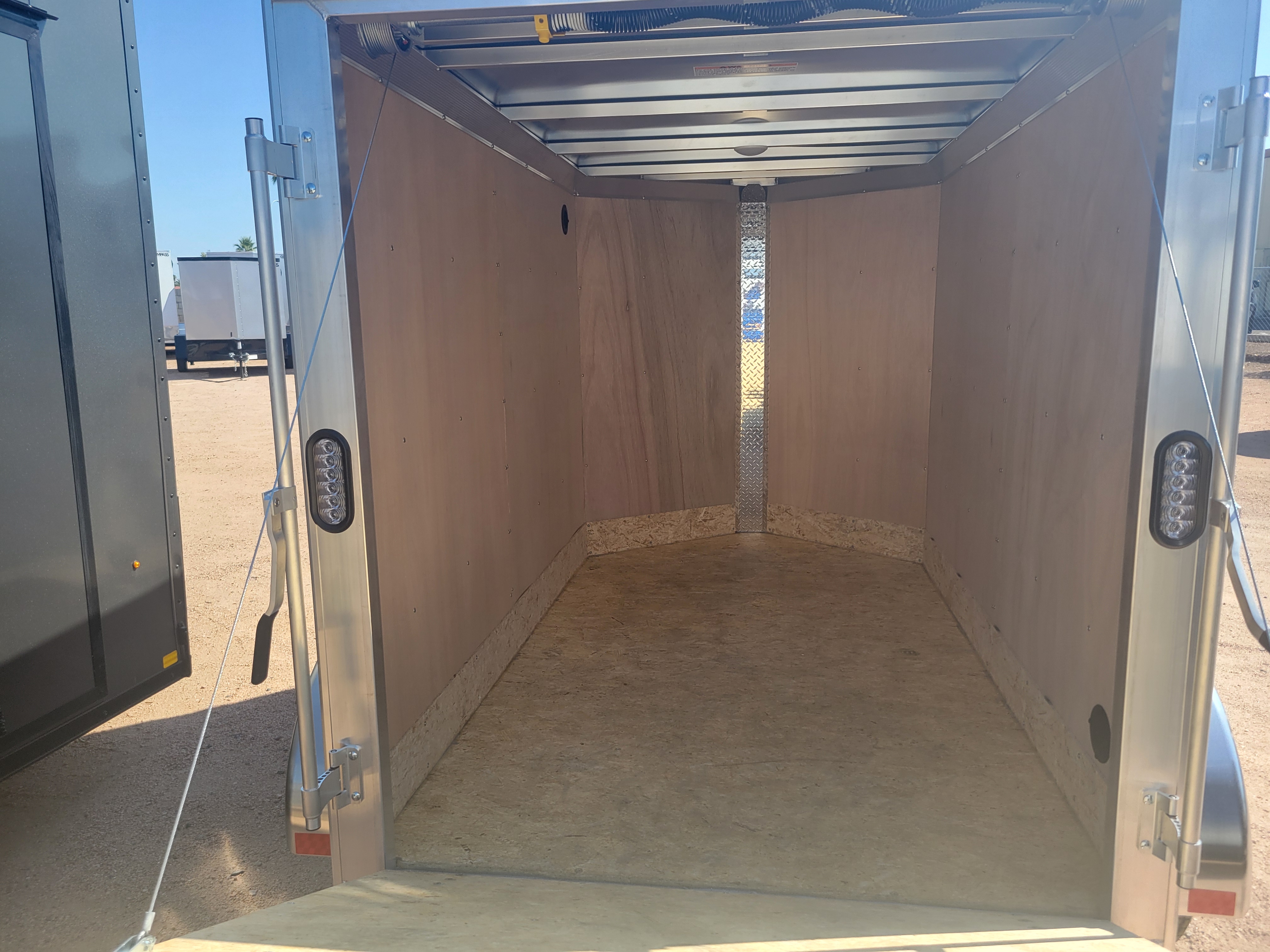 Alcom 08x5 All Aluminum NXT Enclosed, 3K GVWR, Ramp Door - Stock #ALC140 - Image 4 of 4
