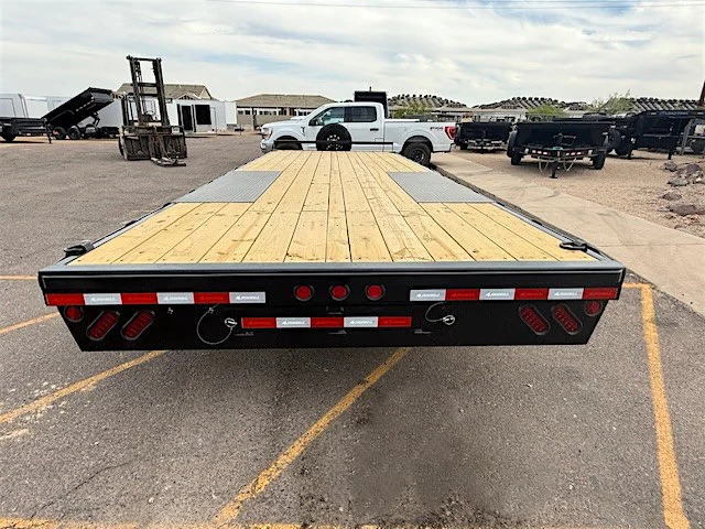 Norstar 24x102 IronBull Tandem Axle, 14K GVWR, Deckover - Stock #NS609 - Image 1 of 5 Norstar 24x102 IronBull Tandem Axle, 14K GVWR, Deckover - Stock #NS609 - Image 1 of 5