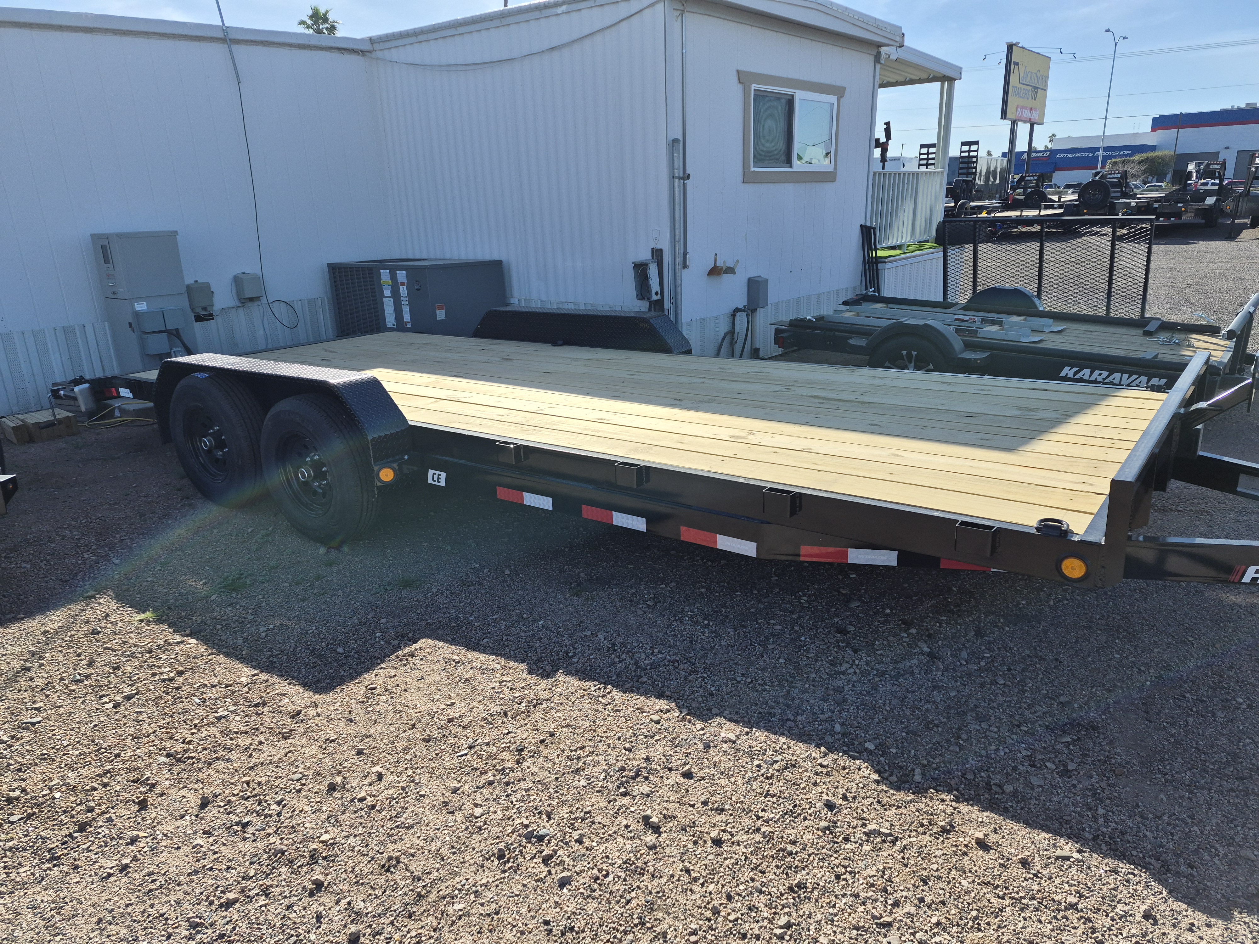 P.J. Trailers 20'x83" 5" Channel Equipment Trailer (CE) - Stock #PPJ11088 - Image 1 of 3
