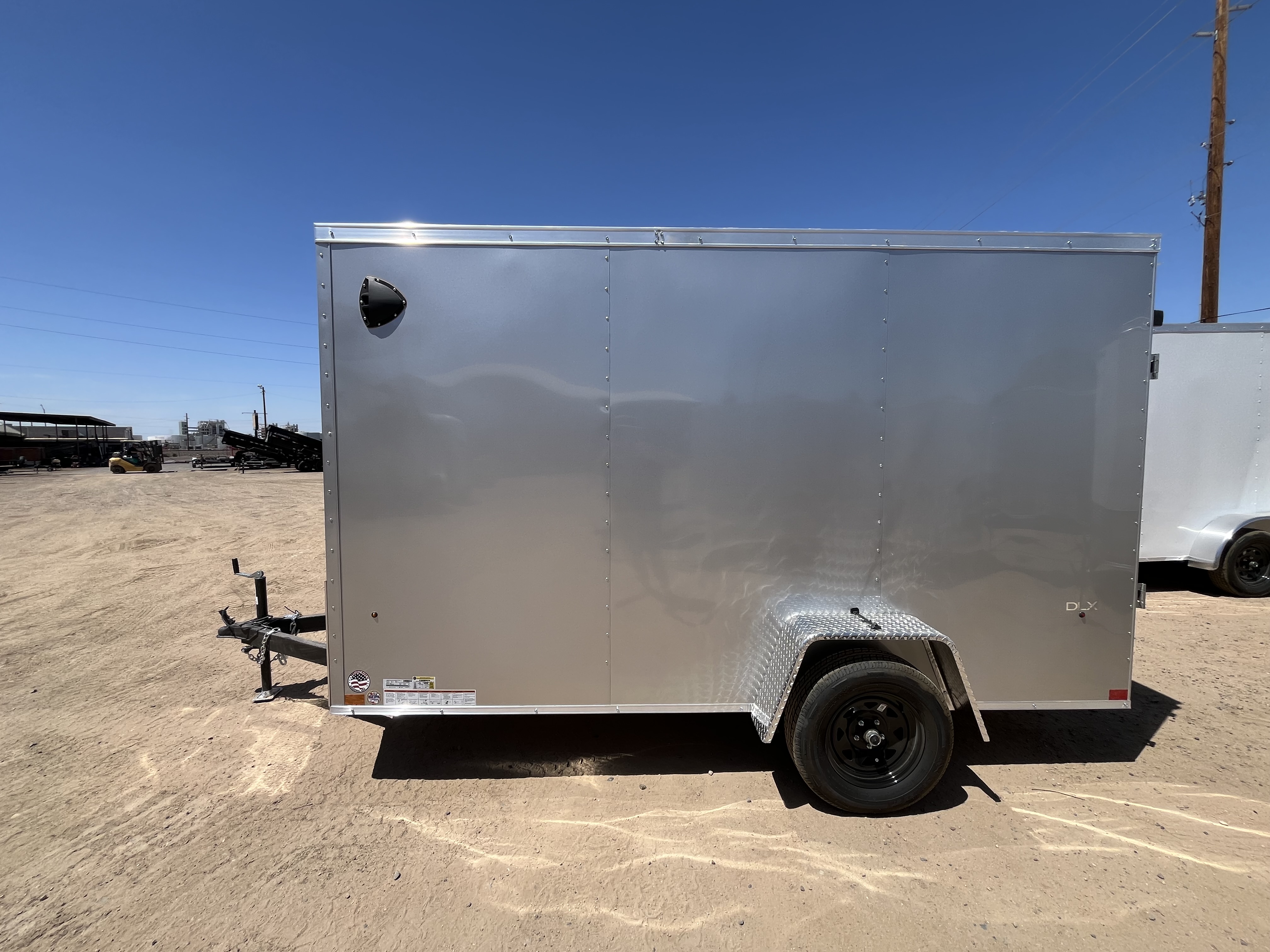 Compass 12x6 Indigo DLX, 3K GVWR, Ramp Door - Stock #CMP2859 - Image 8 of 10