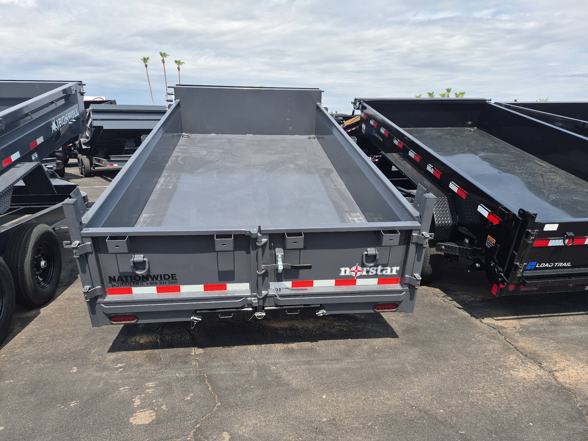 Norstar 14'x83" Scissor General-Duty Dump Trailer w/ 20" Sides (DCB)