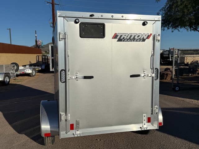 Alcom 08x5 All Aluminum NXT Enclosed, 3K GVWR, Ramp Door - Stock #ALC191 - Image 3 of 7