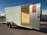 Alcom 12x6 All Aluminum NXT Enclosed, 3K GVWR, Limited Edition, Ramp Door Stock #ALC225 - Thumbnail 6