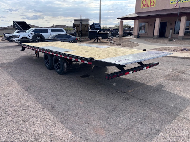 Norstar 24x102" Ironbull, Tandem Axle,16K GVWR, Deckover Tilt - Stock #NS567 - Image 6 of 6