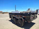 Norstar 12x72 IronBull Tandem Axle Dump, 15K GVWR, 24" Sides, Solar Charger Stock #NST1509 - Thumbnail 11