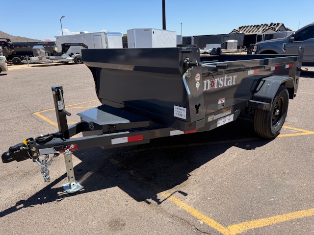 Norstar 10x60 Norstar Single Axle Dump, 7K GVWR, 20" Side - Stock #NST1472 - Image 2 of 8
