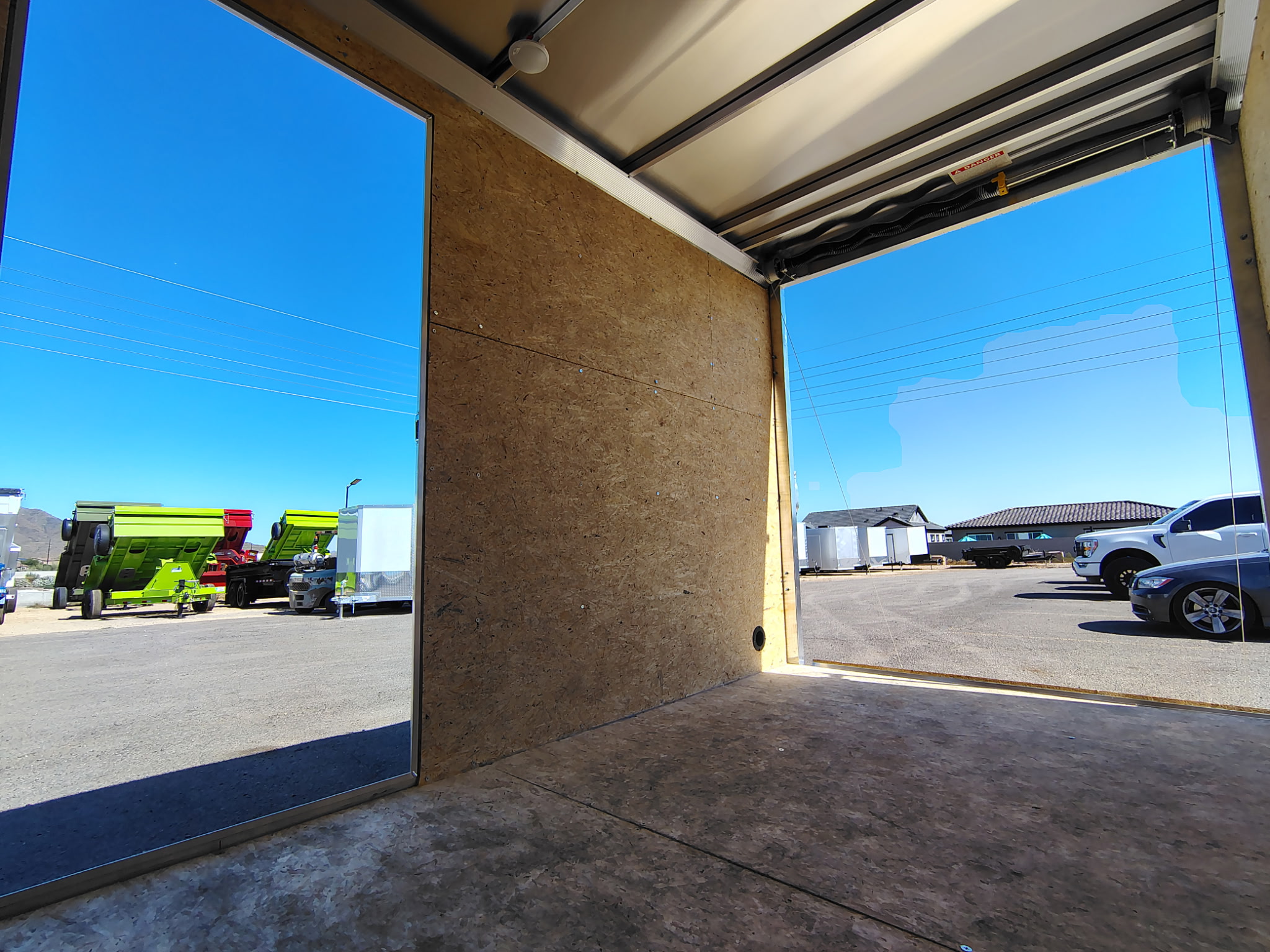 Alcom 10x6 All Aluminum XLT-P Enclosed, 3K GVWR, Ramp Door - Stock #ALC246 - Image 8 of 8