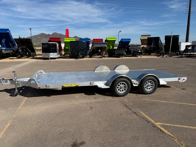 Aluma 18x82 All Aluminum, 7K GVWR, Tandem Axle (8218TA-EL-R-RTD) - Stock #ALU345 - Image 4 of 8