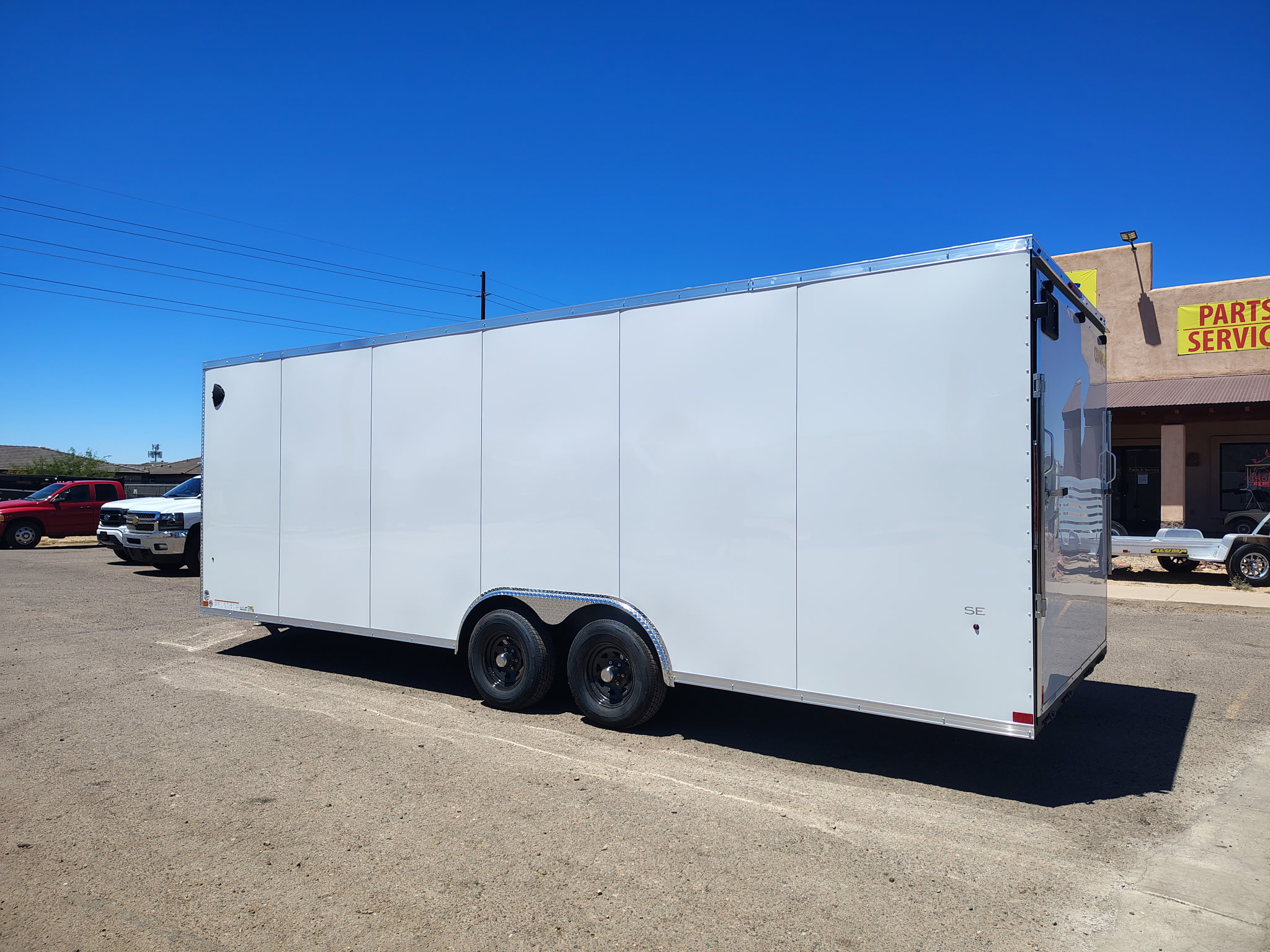 Compass 8.5'x24' Enclosed Cargo Trailer w/ Rear Ramp Door