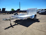 Aluma 10x68 All Aluminum, 3K GVWR, Heavy Single Axle, Straight Tailgate (6810H-S-TG) Stock #ALU381 - Thumbnail 2