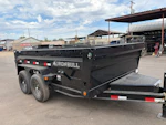 Norstar 12x83 IronBull Tandem Axle Dump, 15K GVWR, 24" Sides, Solar Charger Stock #NST1480 - Thumbnail 3