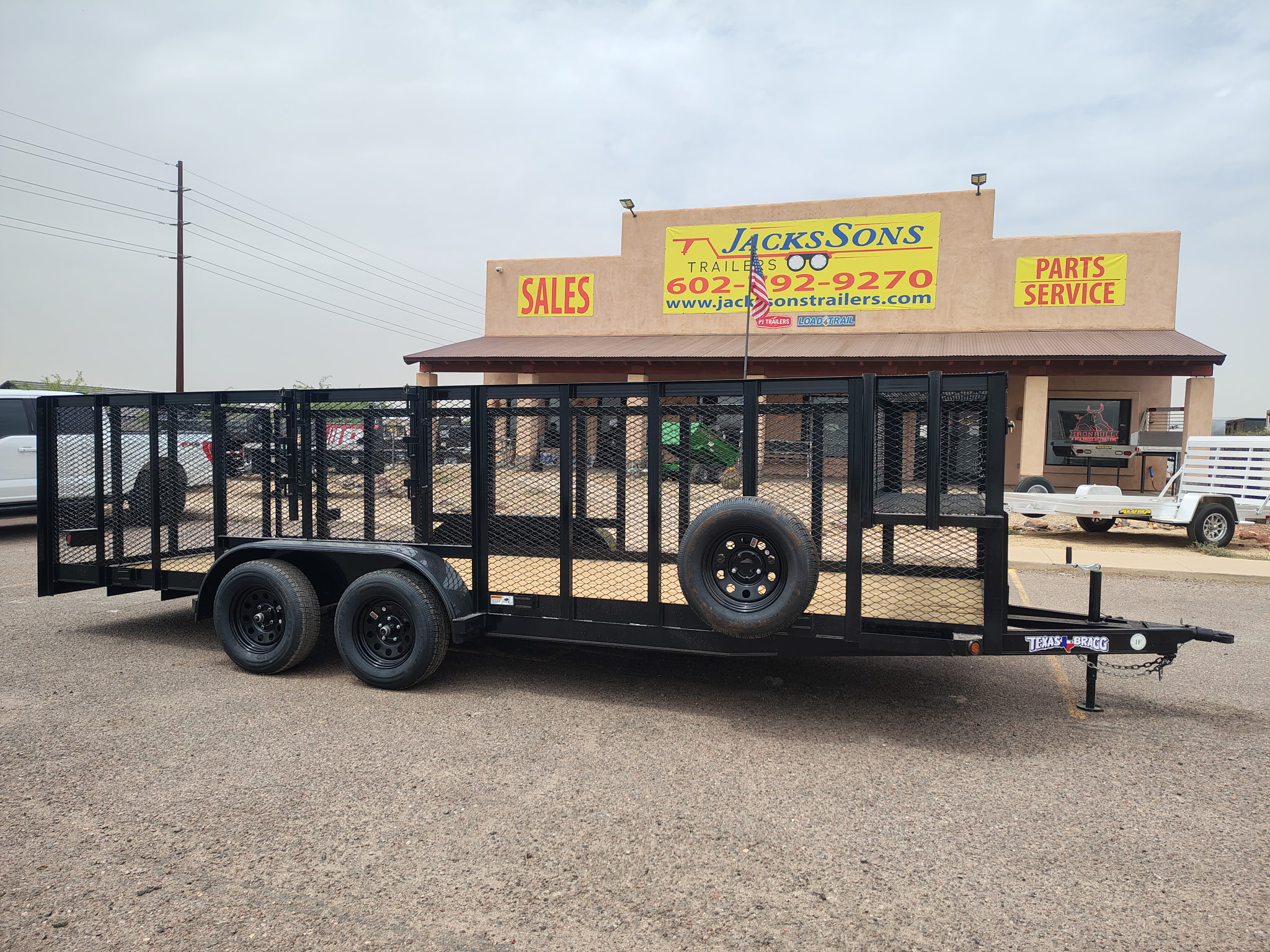 Texas Bragg 20'x83" Landscape Trailer (LST) (20LST)