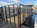 PJ Trailers 14x83 Tandem Axle, 7K GVWR, 4' Exp Sides, Channel Utility Stock #PPJ11049 - Thumbnail 1