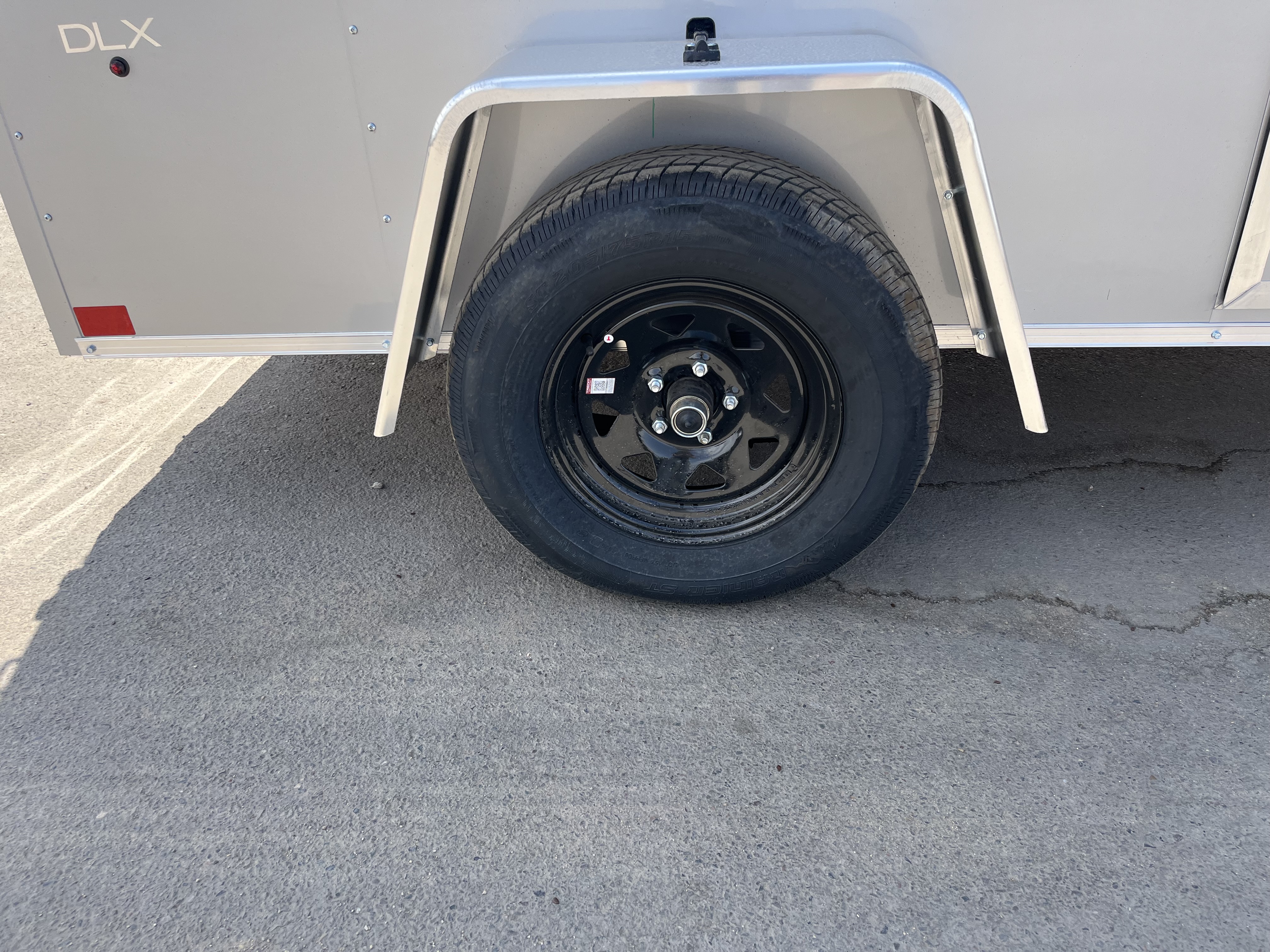 Compass 6'x10' Enclosed Cargo Trailer w/ Rear Ramp Door