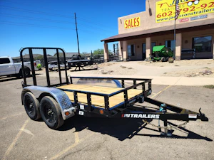 P.J. Trailers 10X60 Tandem Axle Channel Utility, 7K GVWR