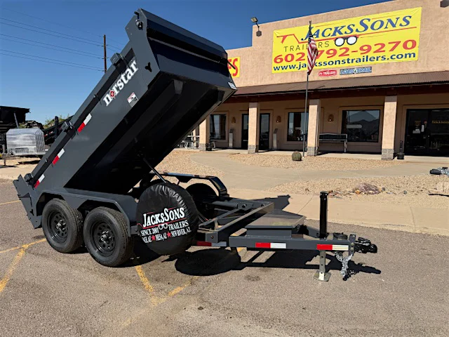 Norstar Norstar 10'x60" Single Ram General-Duty Dump Trailer w/ 20" Sides (DCB) - Stock #NST1528 - Image 1 of 11 Norstar Norstar 10'x60" Single Ram General-Duty Dump Trailer w/ 20" Sides (DCB) - Stock #NST1528 - Image 1 of 11