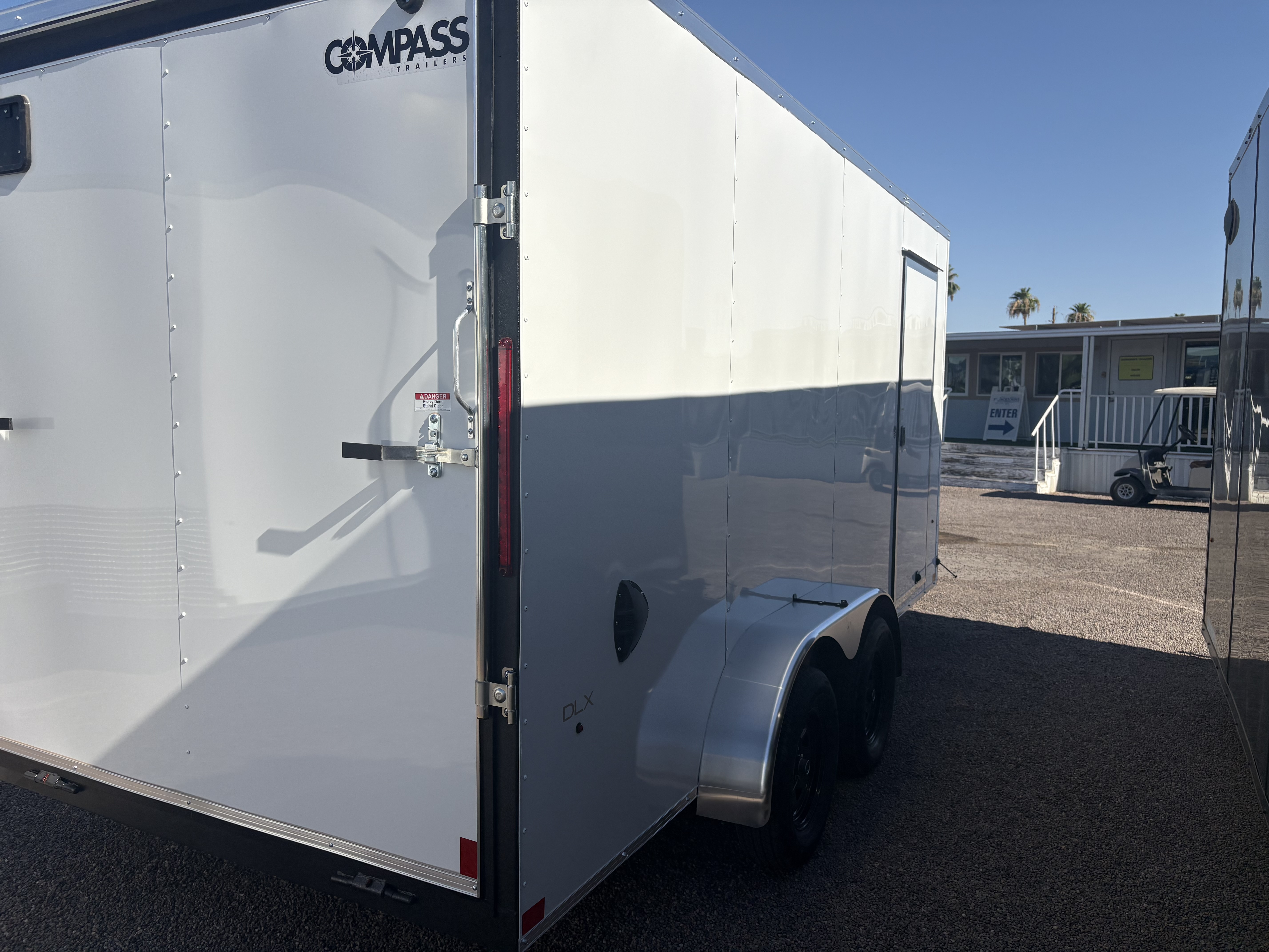 Compass 16x7 Indigo DLX, 7K GVWR, Ramp Door - Stock #CMP2887 - Image 5 of 5