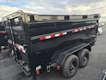 P.J. Trailers 12x72 Tandem Axle, 10K GVWR, Dump, 48" Sides Stock #PJD1647 - Thumbnail 4