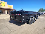 P.J. Trailers 16x83 Tandem Axle, 15,400 GVWR, Low Pro Dump, 36" Sides, 14 Ply Tires Stock #PJD1697 - Thumbnail 3