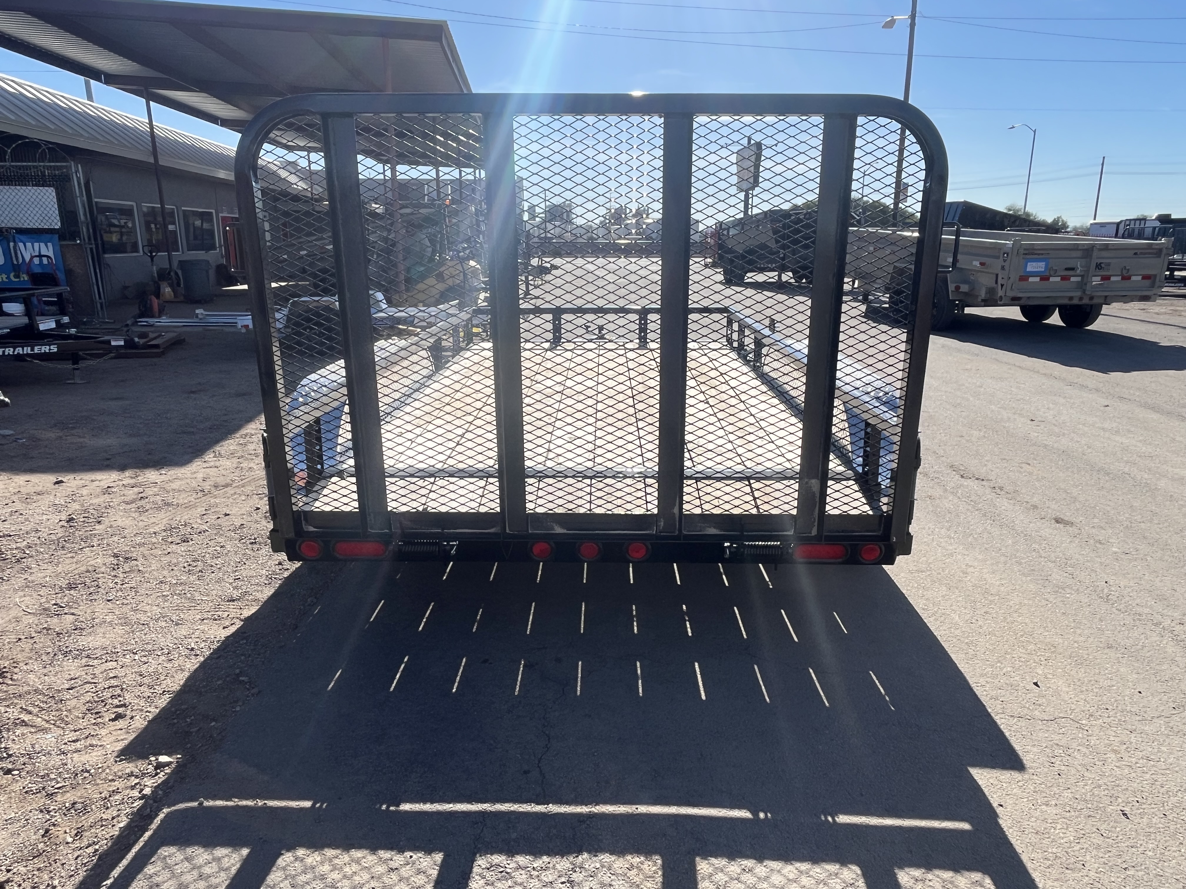 P.J. Trailers 12x77 Tandem Axle, 7K GVWR, Channel Utility - Stock #PPJ11094 - Image 7 of 9
