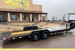 P.J. Trailers 22x83" Equipment Tilt, 14K GVWR, 14PLY, Blackwood Deck Stock #PPJ10958 - Thumbnail 6