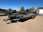 P.J. Trailers 22x102x6" Channel Tandem Axle, 14K GVWR Super-Wide, Equipment, Slide In Ramps Stock #PPJ11039 - Thumbnail 9