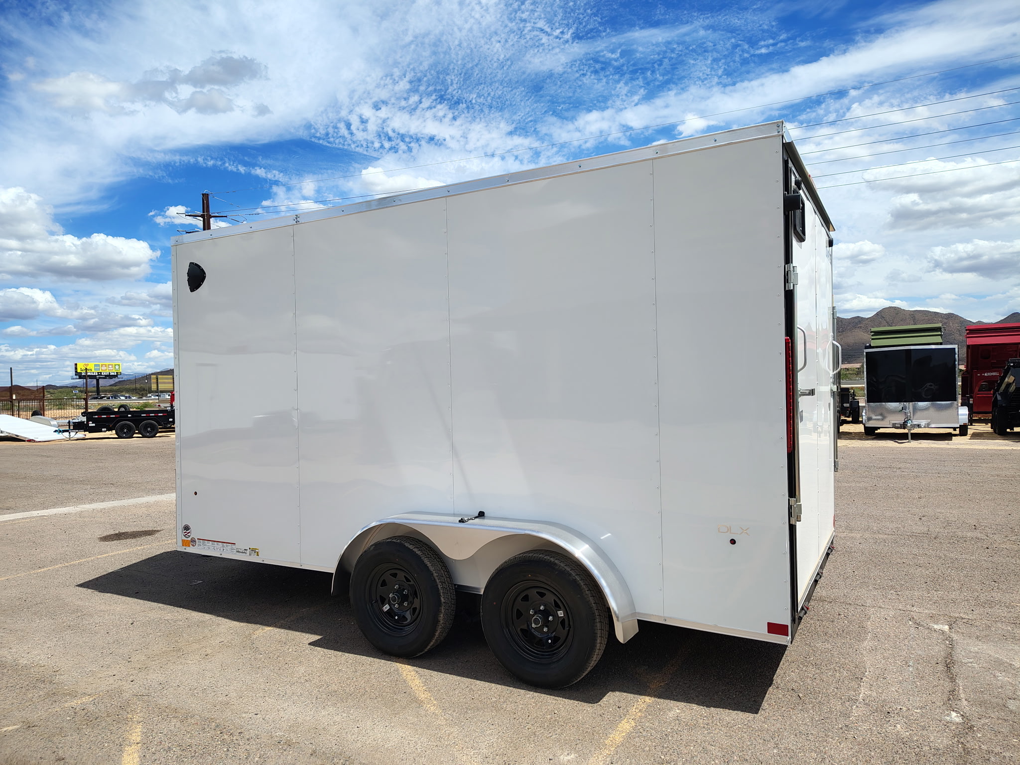 Compass 14x7 Indigo DLX, 7K GVWR, Ramp Door - Stock #CMP2851 - Image 4 of 8
