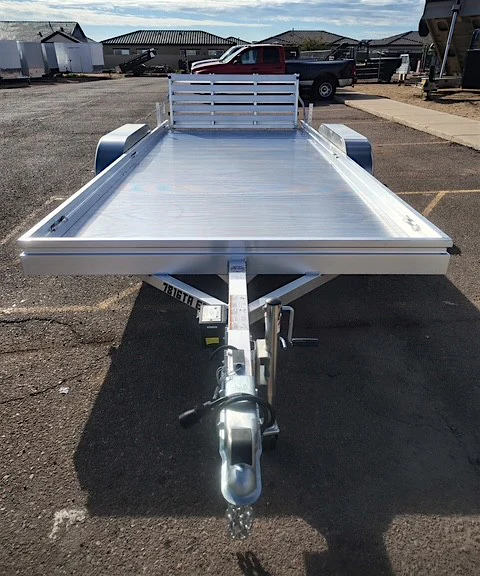 Aluma 16x78 All Aluminum, 7K GVWR, Tandem Axle (7816ESA-TA-EL-BT) - Stock #ALU331 - Image 4 of 7 Aluma 16x78 All Aluminum, 7K GVWR, Tandem Axle (7816ESA-TA-EL-BT) - Stock #ALU331 - Image 4 of 7