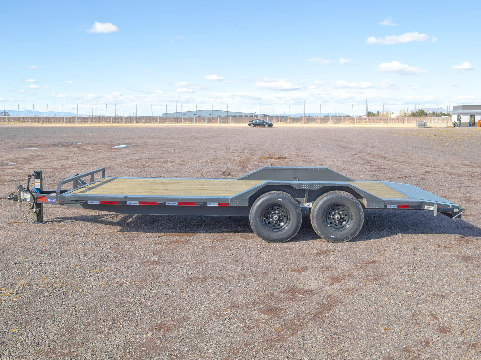 A-BEW — Bumper Pull Superwide Equipment Trailer - Image 7