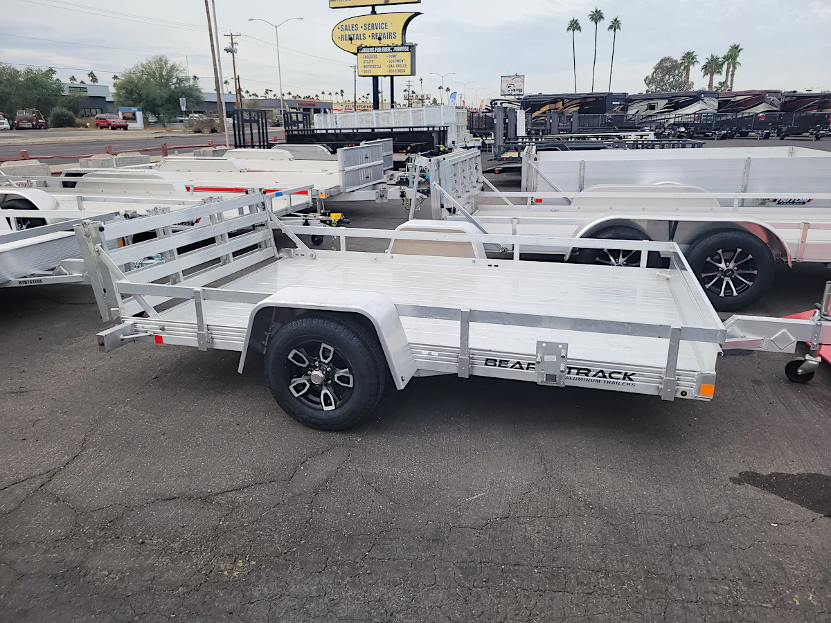 Bear Track 10x76 Aluminum Single Axle 2.2K GVWR, Utility Trailer - Stock #BEA002 - Image 2 of 4 Bear Track 10x76 Aluminum Single Axle 2.2K GVWR, Utility Trailer - Stock #BEA002 - Image 2 of 4