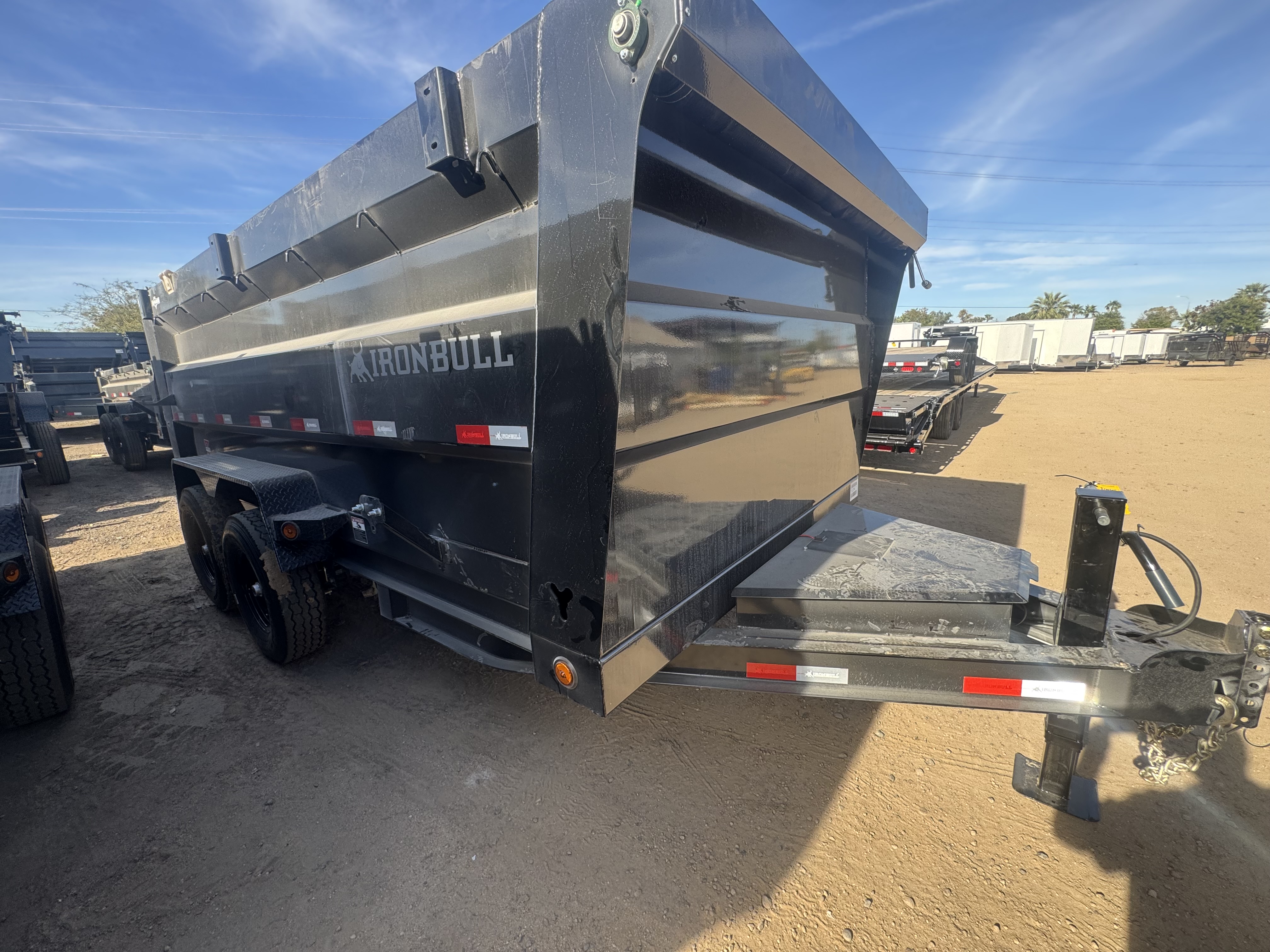 Norstar 14x83 IronBull Tandem Axle Dump, 15K GVWR, 48" Sides, Solar Charger, 14 Ply Tires - Stock #NST1399 - Image 11 of 20