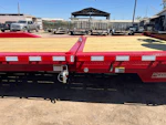 Midsota 24x8.5 (18'+6') Tilt Bed Wide Body, Drive Over Fender, 17,600 GVWR, 80" Steel Toolbox Stock #MI009 - Thumbnail 4