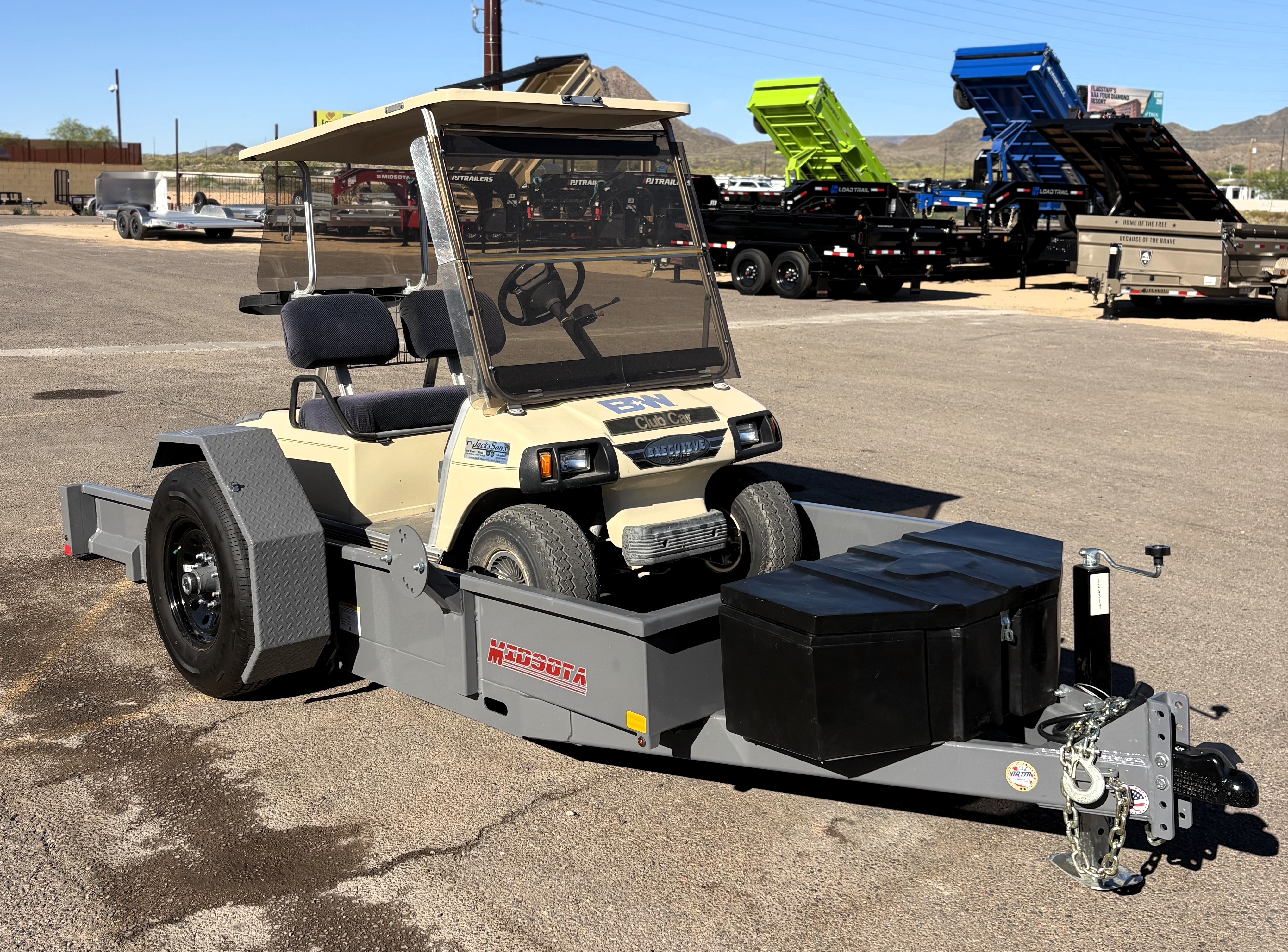 Midsota 12x52 SL Series, Heavy Equipment Tilt Trailer, Single Axle, 7,700 GVWR - Stock #MI006 - Image 14 of 14