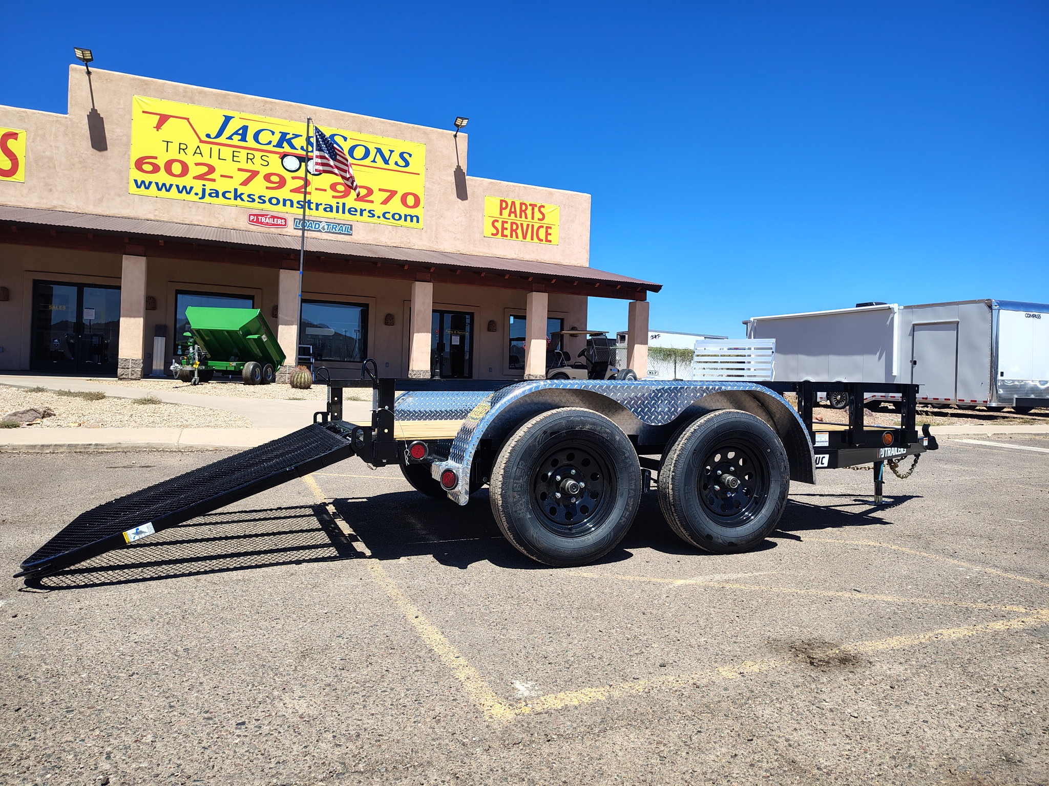 PJ Trailers 10X60 Tandem Axle Channel Utility, 7K GVWR - Stock #PPJ11206 - Image 5 of 8