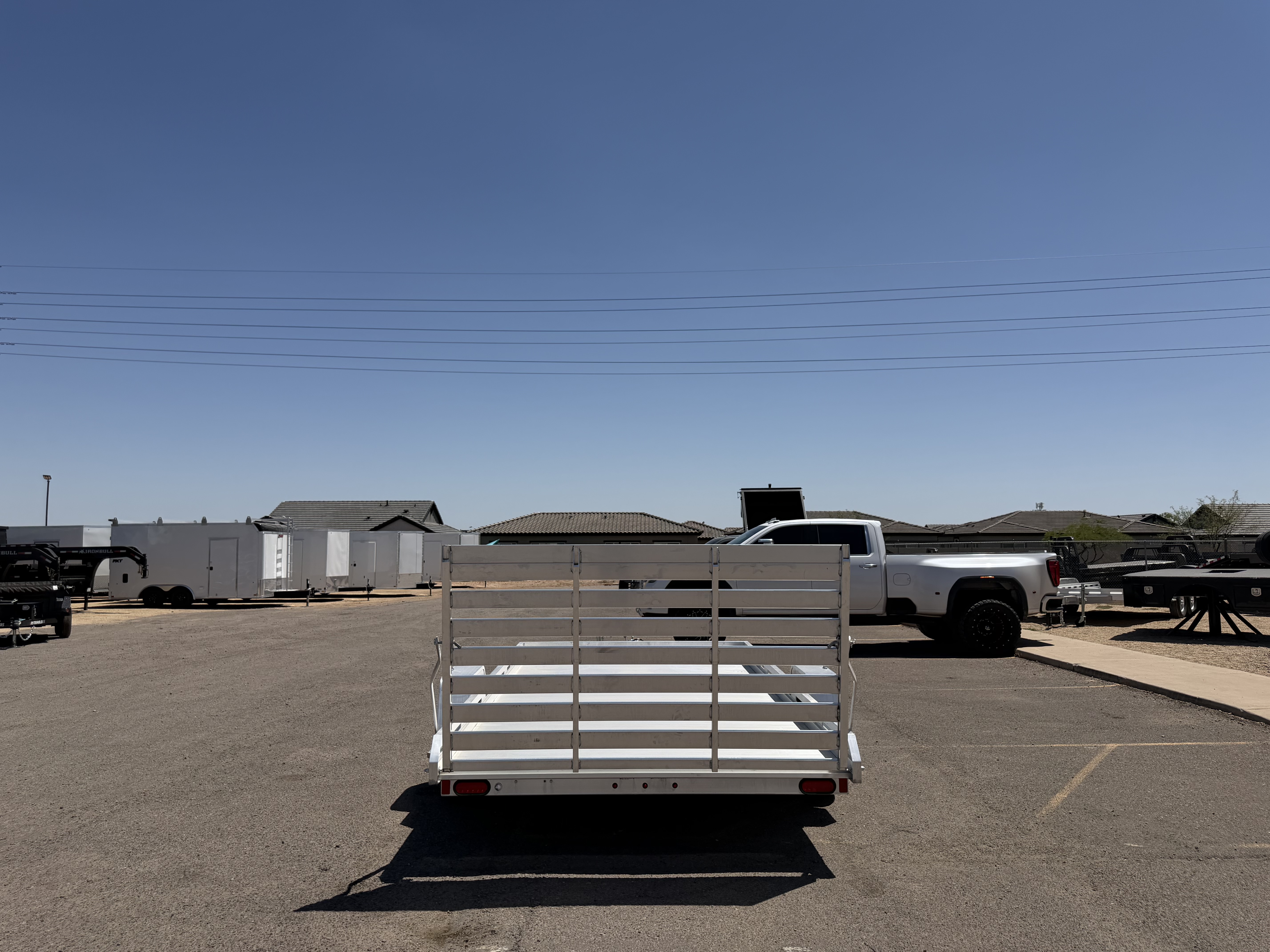 Aluma 12'x80" Aluminum Utility Trailer w/ Tailgate (8012S)