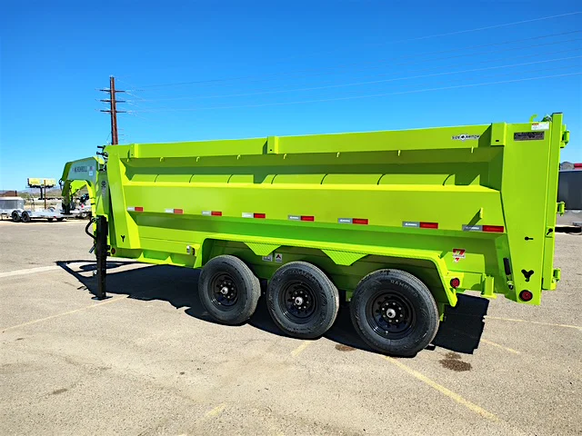 Norstar 16x83 IronBull Gooseneck, Triple Axle Dump, 21K GVWR, 48" Sides - Stock #NST1405 - Image 6 of 14 Norstar 16x83 IronBull Gooseneck, Triple Axle Dump, 21K GVWR, 48" Sides - Stock #NST1405 - Image 6 of 14