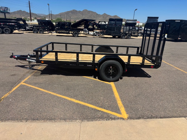 P.J. Trailers 14x72 Single Axle, 3K GVWR, Channel Utility - Stock #PPJ10704 - Image 3 of 4