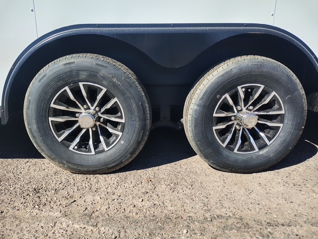 Compass 24x8.5 Indigo DLX Car Hauler, 10K GVWR, 6" Extra Height, Ramp Door - Stock #CMP2770 - Image 4 of 6