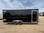 Alcom 20x8.5 All Aluminum XLT-P Car Hauler, 10K GVWR, Side Door, Ramp Door Stock #ALC261 - Thumbnail 2