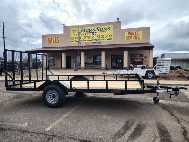 ECHO 14x102" Tandem Axle, 7K GVWR, Drive Over Fenders, Utility - Stock #ECH264 - Image 1 of 5
